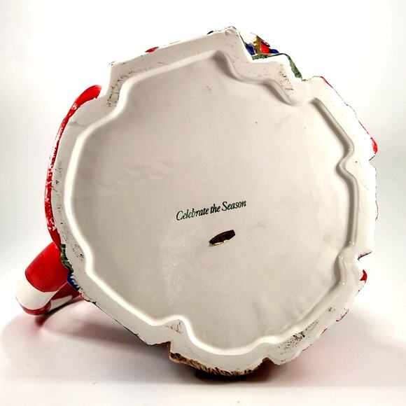 🎄Fitz and Floyd 1994 Christmas Tree Pitcher | Vintage Holiday Ceramic Serveware - Picture 7 of 11